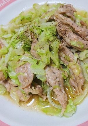 あっさり美味！せせりのキャベポン炒め☆-レシピのメイン写真