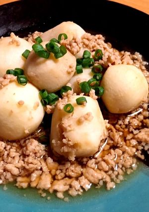 里芋のそぼろ煮-レシピのメイン写真