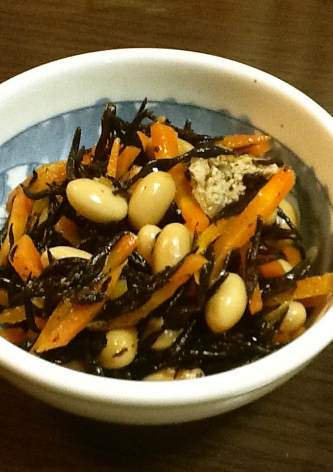 簡単 ひじきと大豆の煮物-レシピのメイン写真
