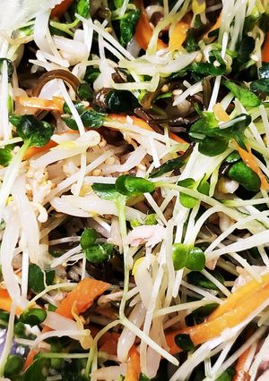 かいわれと水菜のさっぱり合え-レシピのメイン写真