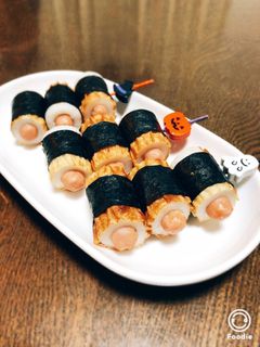 お弁当に★海苔巻きちくわウインナー-レシピのメイン写真