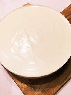 簡単!水切りヨーグルトのレアチーズケーキ-レシピのメイン写真