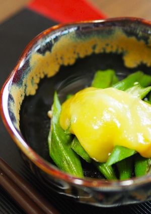 おくらの酢味噌和え-レシピのメイン写真