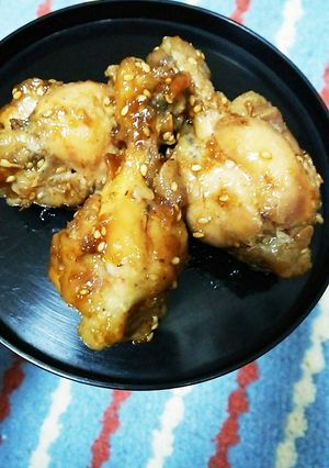 カンタン！時短！美味しい！鶏手羽元♪-レシピのメイン写真