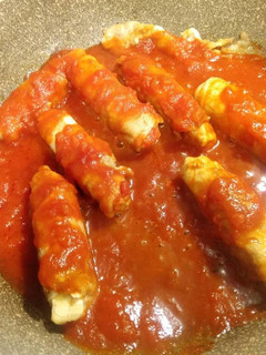 テンペの肉巻きトマトソース煮-レシピのメイン写真