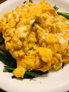 ニラが美味しい!ニラ玉-レシピのメイン写真