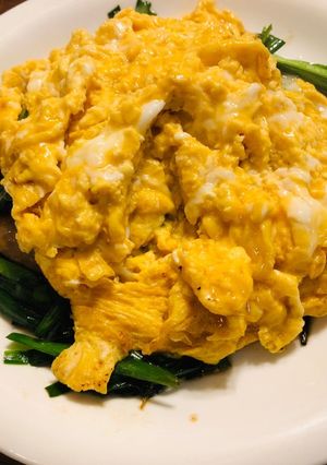ニラが美味しい！ニラ玉-レシピのメイン写真
