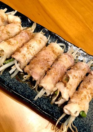 焼肉のタレで簡単！野菜の豚バラ肉巻き-レシピのメイン写真