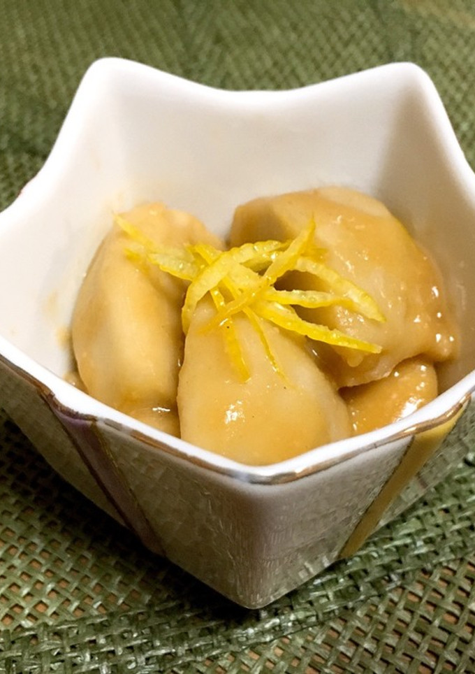 寒い季節に…田舎風♡里芋の柚子味噌煮-レシピのメイン写真