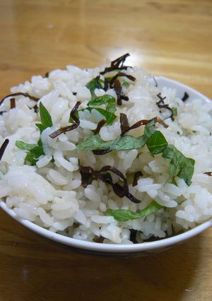 しそ塩昆布ご飯-レシピのメイン写真
