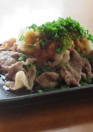 牛肉のソテー 大根おろしだし醤油かけ-レシピのメイン写真