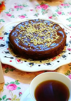 生チョコレートのベイクドチーズケーキ-レシピのメイン写真
