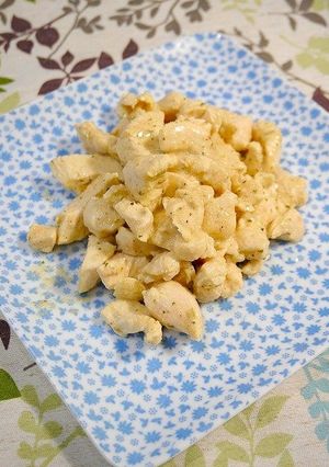 簡単！むね肉のたらこマヨ炒め☆柚子胡椒-レシピのメイン写真