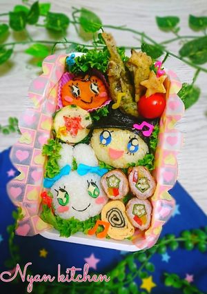 メロディっち♪ラブリっち★キャラ弁♡弁当-レシピのメイン写真