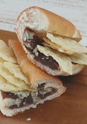 【ポテチで変わり種】あんポテチコッペパン-レシピのメイン写真
