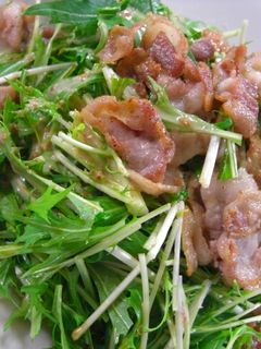 簡単☆スピード水菜サラダ-レシピのメイン写真