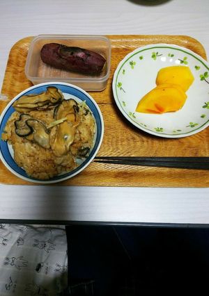 牡蠣ごはん-レシピのメイン写真