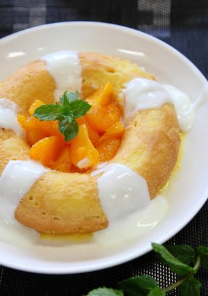 ミカン風味のサヴァラン-レシピのメイン写真