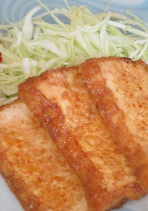 厚揚げのしょうが焼き-レシピのメイン写真
