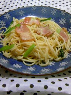 小松菜のペペロンチーノ-レシピのメイン写真