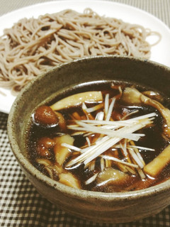 秋のうま味たっぷり きのこつけそば-レシピのメイン写真