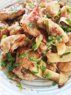 豚の照り照りネギ味噌炒め-レシピのメイン写真