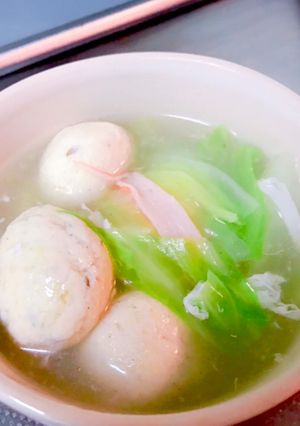 鶏肉とおからのスープ-レシピのメイン写真