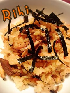 キノコたっぷり炊き込みご飯-レシピのメイン写真
