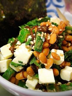 もずくとチーズの納豆和え-レシピのメイン写真