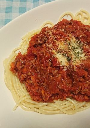 母直伝！野菜たっぷりミートソース-レシピのメイン写真