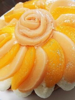 桃のタルト-レシピのメイン写真