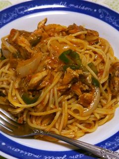 ワンポット☆鯖缶でトマトソースパスタ-レシピのメイン写真