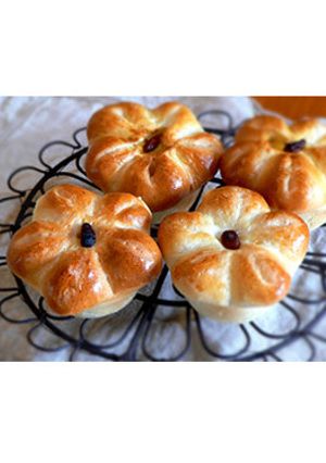 お花のパン　成形-レシピのメイン写真