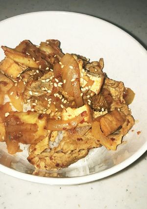 簡単美味しい！豚キムチ丼-レシピのメイン写真