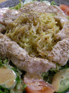 ボリューム満点ラーメンサラダ-レシピのメイン写真