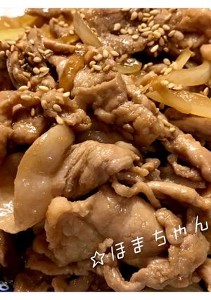 簡単♪豚こま☆しょうが焼き☆-レシピのメイン写真