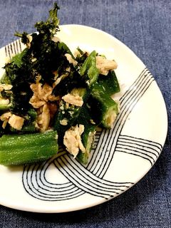 ☆おくらとサラダチキンの中華和え-レシピのメイン写真