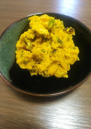 デザートみたいなカボチャのサラダ-レシピのメイン写真