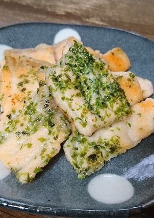離乳食後期に！サーモンの磯辺焼き!-レシピのメイン写真