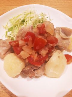 鶏肉トマトソース-レシピのメイン写真