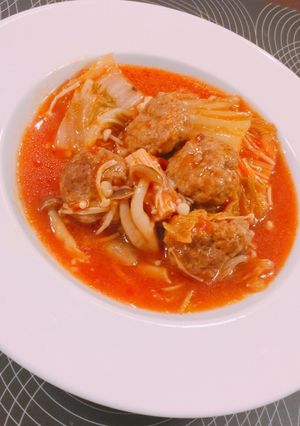 ☆秋にぴったり！肉団子のトマト煮☆-レシピのメイン写真