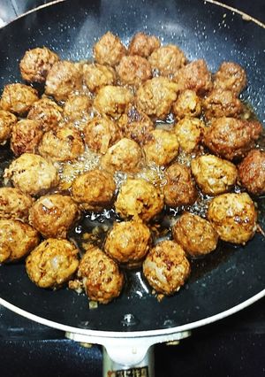大絶賛☆彡間違いなし！照焼きミートボール-レシピのメイン写真