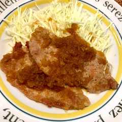 リンゴの季節の生姜焼き-レシピのメイン写真