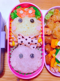 ほっぺちゃんキャラ弁☆-レシピのメイン写真