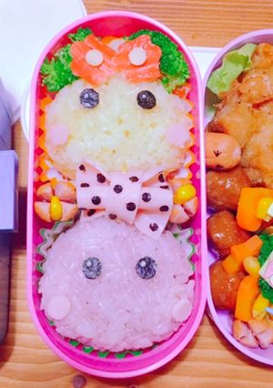 ほっぺちゃんキャラ弁☆-レシピのメイン写真