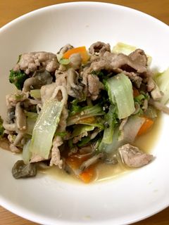 豚肉とべか菜の味噌炒め-レシピのメイン写真