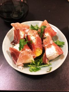 アンティパスト 前菜 ☆梨と柿の生ハム☆-レシピのメイン写真