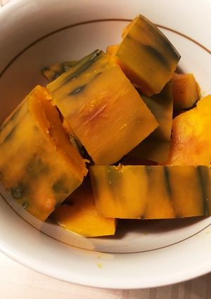 タジン鍋で作るかぼちゃの煮物。-レシピのメイン写真