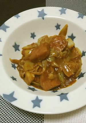 舞茸とスパムの白菜カレー-レシピのメイン写真