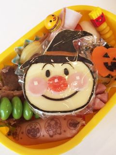 お弁当☆ハロウィンアンパンマン☆-レシピのメイン写真